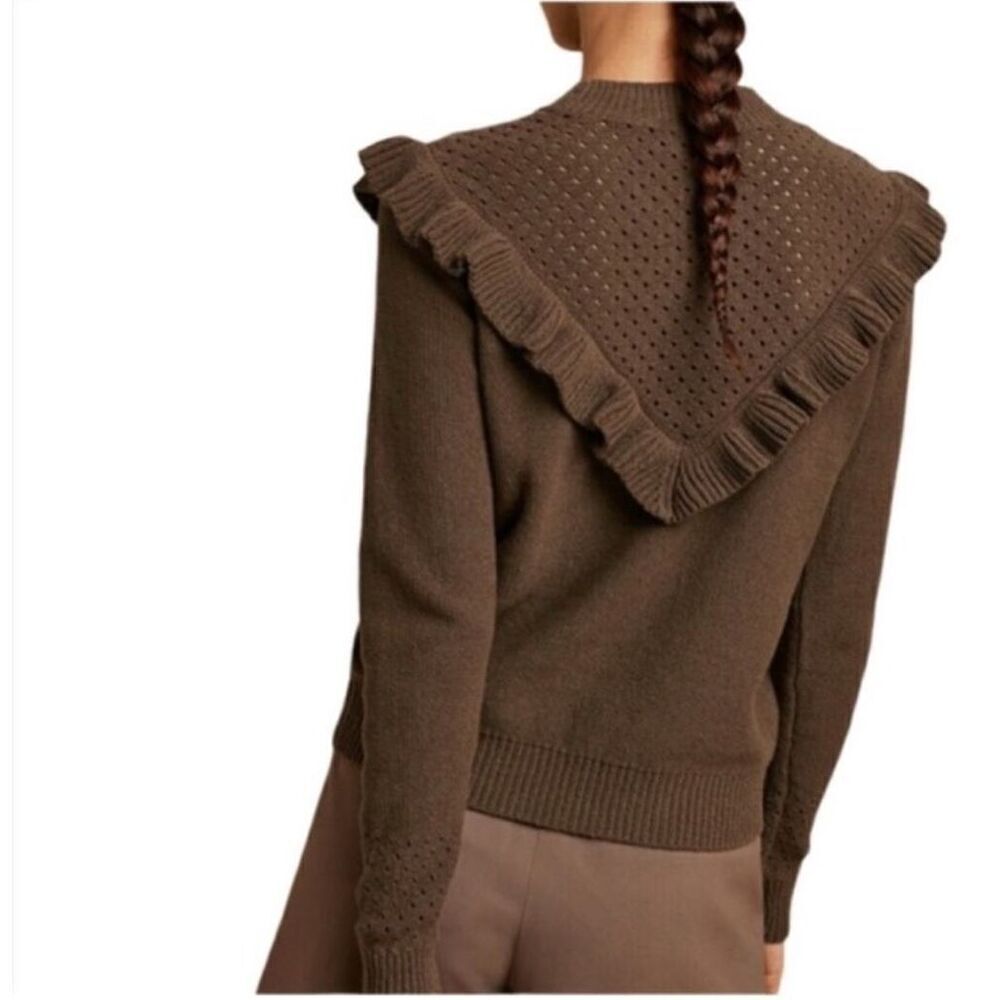 Wilfred ruffled sweater size XS View 2
